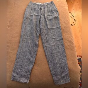 Unisex vintage Gray Textured paperboy Pants